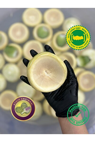 Enginar Mevsimi Günlük Soyulmuş Taze Aydın Çanak Enginarı | Orta ve Büyük boy...