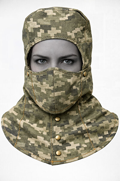 TYD Kaynakçı başlığı -Maskeli-Askeri kamuflaj