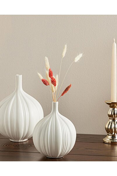 MİEN Dekoratif Seramik Vazo 18 cm 0251