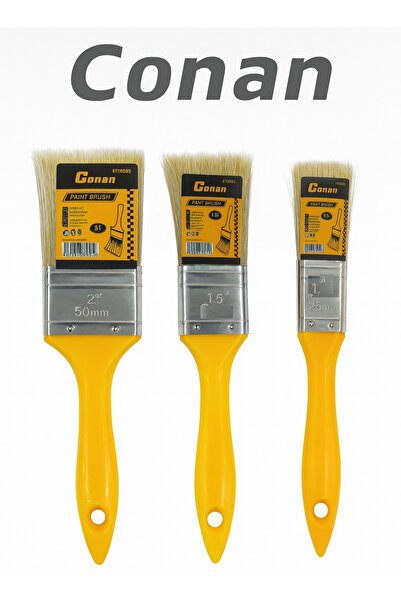 CONAN 3 Paint Brushes by – 1" (25 mm), 1.5" (38 mm) & 2" (50 mm) – Models COP...