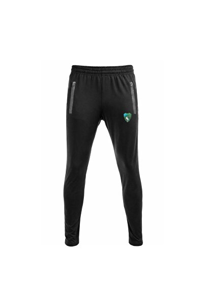 sportrun Kocaelispor 25/26 Licensed Lycra Cotton Tracksuit Bottom Black