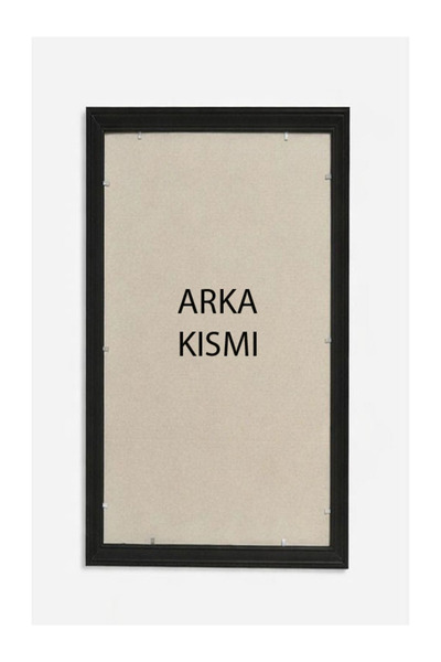 AS TİCARET Fotoğraf, evrak ve puzzle Çerçevesi 30 mm 35X50cm 20p siyah