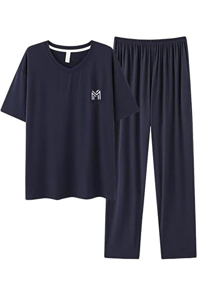 casme Cisvsia Mens Loungewear Sets Pajamas Set Soft Sleepwear Family Night Wear