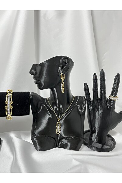 Vip Gold zirkon taşlı set