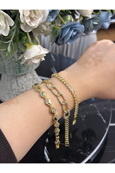 staınless steel 3lü Bileklik Kombin