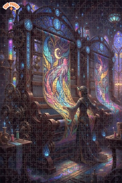 Teona Ahşap لوحة خشبية منسوجة سحرية ذات طبقتين بإطار مزدوج بمظهر الطلاء الزيت...