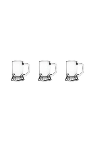 Arcoglass Set of 3 shot glasses with handle DROPP 40 ml