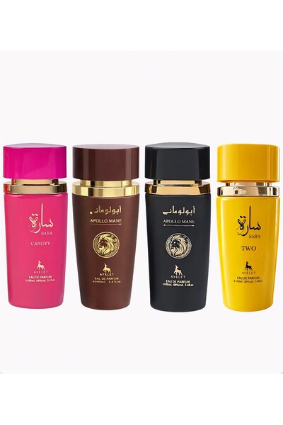 Ayelet Set 4 Parfumuri Oirentale 100 ML 2x Barbat 2x Dama