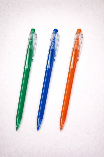 Lavandula مجموعة من 3 أقلام حبر جاف قابلة للمسح (Pilot Ball - Frixion) 0.7 (أ...