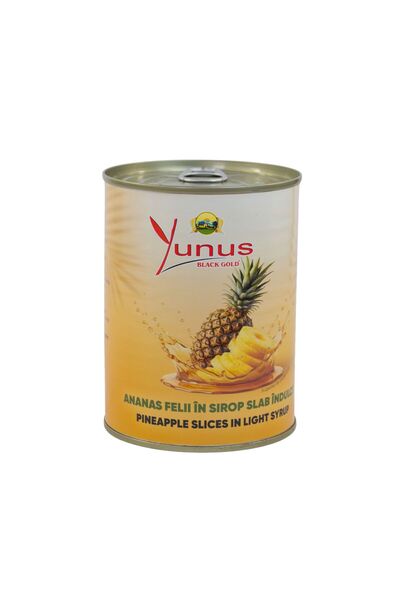 Yunus ANANAS FELII CUTIE CU CHEIE 565G/340G