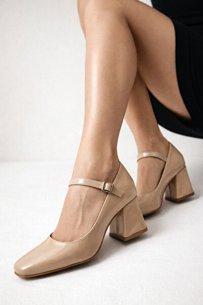 Firibu Nude Crocodile Women's Classic Stiletto Heeled Shoes Special Occasion ...