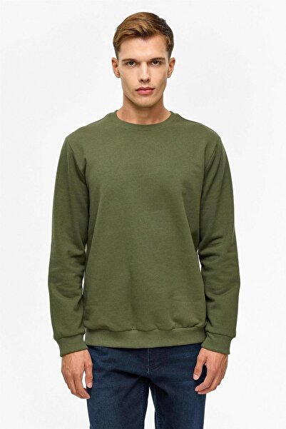 Koton Hipatu Süvari Regular Plain Crew Neck Sweatshirt