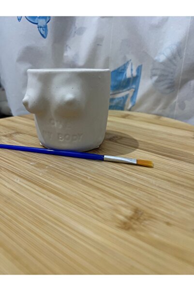 EL YAPIMI 🖌️ Memeli Bardak Boyama Seti 6 Renk + 1 Fırça | Eğlenceli & Yaratıcı