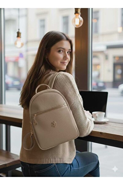 Nas Bag Qr Printed Molded Zippered Corded Fabric Nas Backpack Width:23 cm Len...