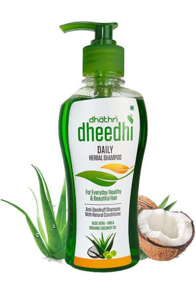 Dhathri Dheedhi Daily Herbal Shampoo 100 ml x 6