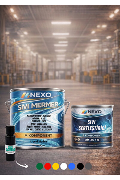 Nexo Sıvı Mermer Mavi 5 Kg
