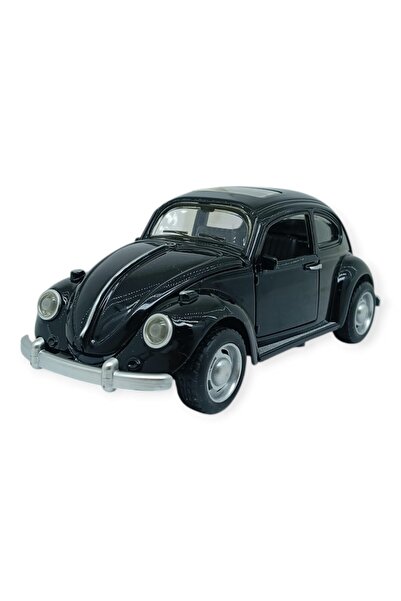 Seher Sesli Işıklı Vosvos Araba 15 cm - 32111D - Siyah