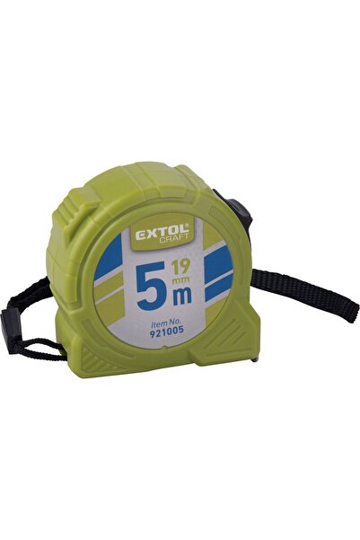 EXTOL CRAFT Ruletă de măsurare, EXTOL PREMIUM, 921005, 5m, lățime 19mm