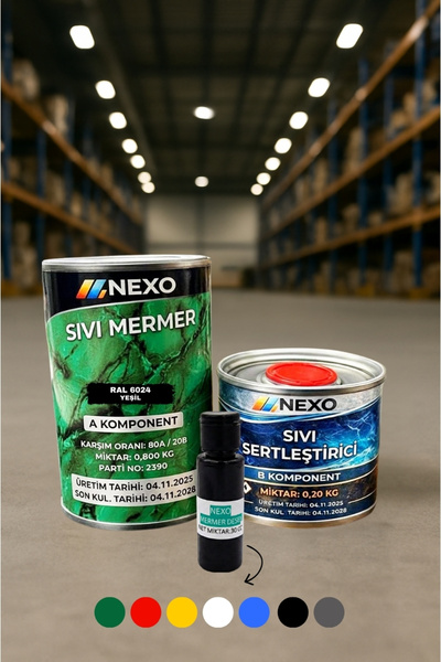 Nexo Sıvı Mermer Yeşil 1 kg