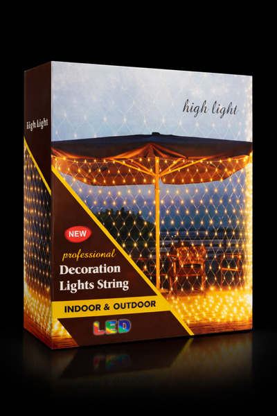 genric زينة مضيئة رمضانية 3 متر