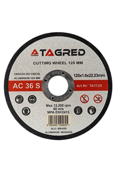 Tagred Professional Disc circular metalic, aluminiu, alamă, Tagred, TA1129, 1...