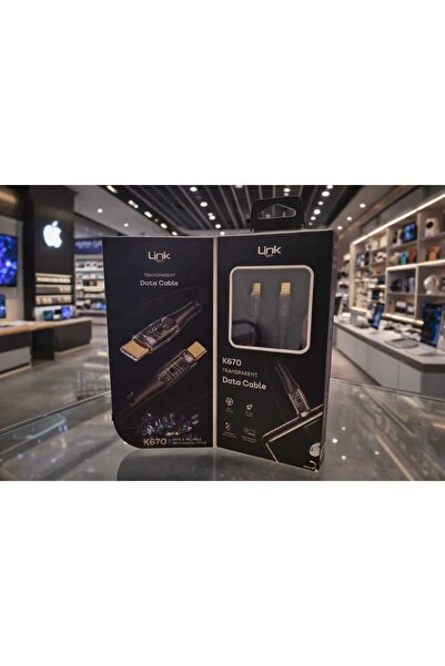 Linktceh 100W Typce Şarj Kablosu PD Hızlı Şarj Ve Data Destekli Bütün Cihazla...