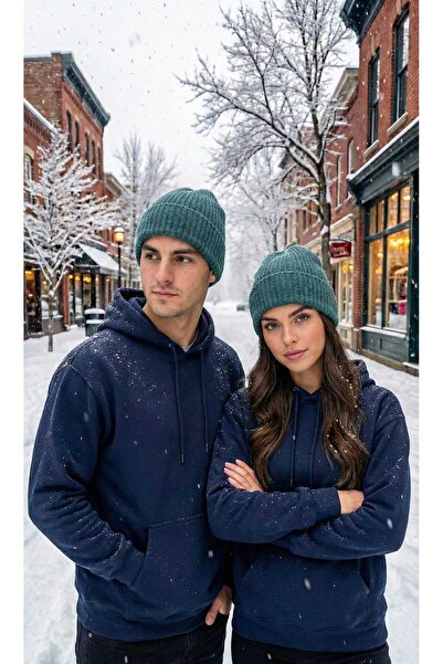 LAGRANZE Dear Beanie Set – Unisex Winter Knitwear Beanie Set