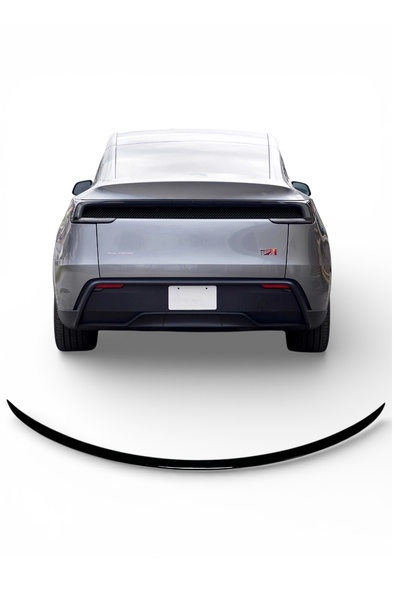 Harphour Tesla Model Y 2025+ JUNİPER Uyumlu Bagaj Üstü Spoiler İnce Model Par...