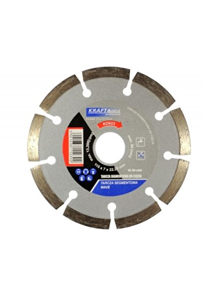 Kraft&dele Diamond cutting disc for concrete, Kraft&Dele, 115x7x22.23mm