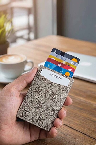vynor atelier Card Holder Wallet with Mechanism
