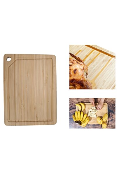 ANGMAD ANGMAD premium kitchen chopping board, made of bamboo, 40x30x1.5 cm, c...