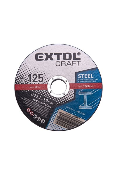 EXTOL CRAFT Disc de tăiere metalic 125x1.0 mm, EXTOL CRAFT, 106902