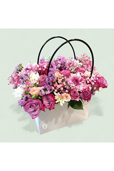 Rich and Royal Flowers Berry Blossom Basket
