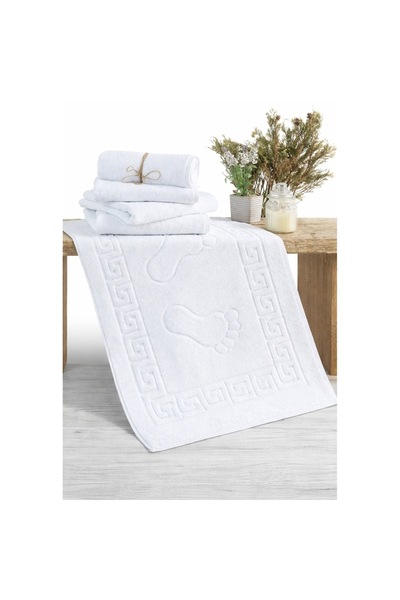 ANGMAD 1 bucată prosop de baie pentru picioare 245 gr, 50x70 cm, 100% bumbac, super absorbant, moale și rezistent