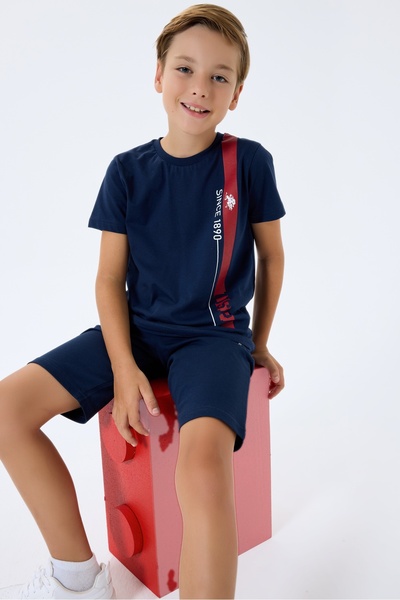 U.S. Polo Assn. U.S. Polo Assn Licensed Boys' Top and Bottom Set