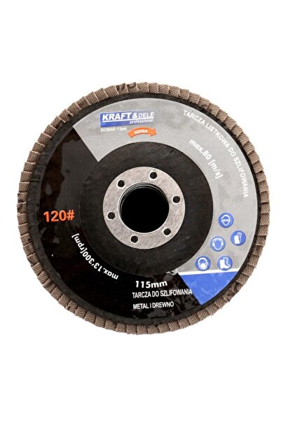 Kraft&dele Set of 10 sanding discs, Kraft&Dele, KD964, 115mm, P120