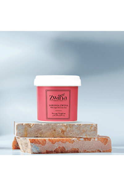 Zwina صابونية زوينة بزيت الأرغان والعكر الفاسي 400 جرام