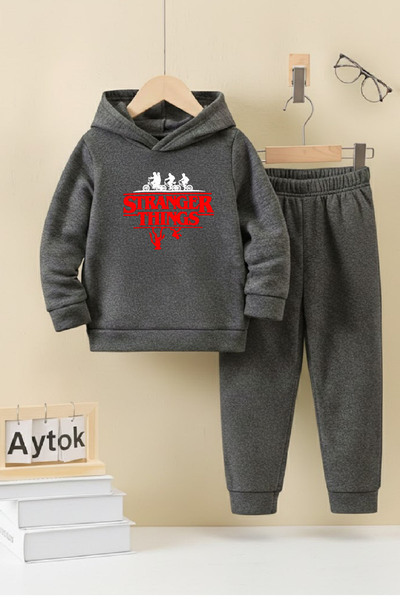 aytok tekstil Winter Girls Boys Tracksuit Set 5 6 7 8 9 10 11 12 Years Old St...