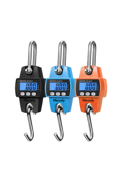 menody 300 KG Dijital Askılı El Kantarı Metal Vinç Kantarı Kasap Terazisi