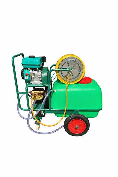 Tajima Agricultural pesticide spray tank with pump and 6.5 hp motor