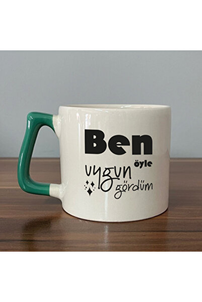 Kırtasiye Ofisi Ben Öyle Uygun GördümYeşil Kulplu Prime Laf Sokma Hediyesi Ba...