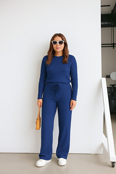 YAKAMEL Women's Ribbed Summer Thin Casual Pajama Set