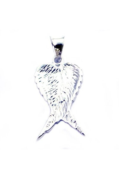 Premium JEWELRY Silver 925 Angel Wings Pendant, 3.77 g, 4 x 1.5 cm