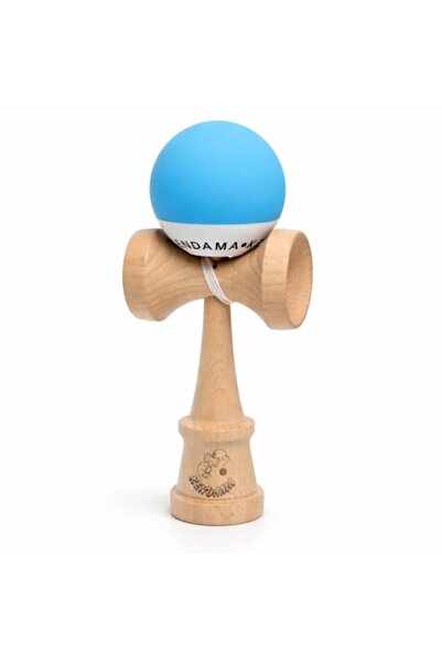 OEM Kendama din lemn, 18 cm, minge albastră, jucărie de îndemânare pentru cop...