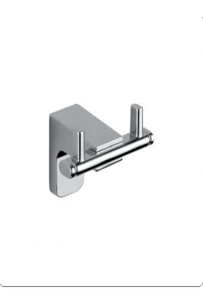 Duxxa F1 Double Bathrobe Rail - Chrome