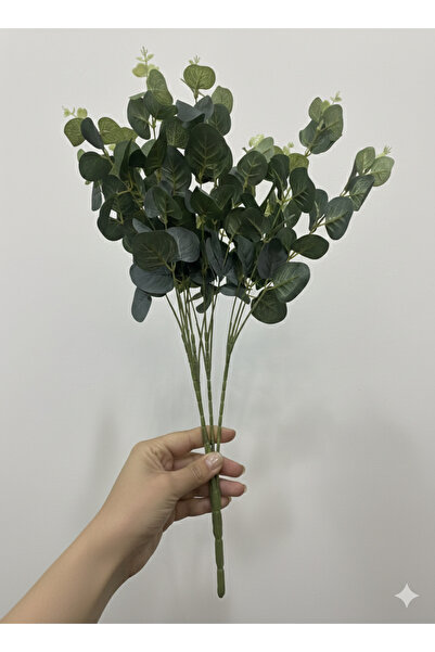 çiçek rengi dekor Artificial Eucalyptus Bunch
