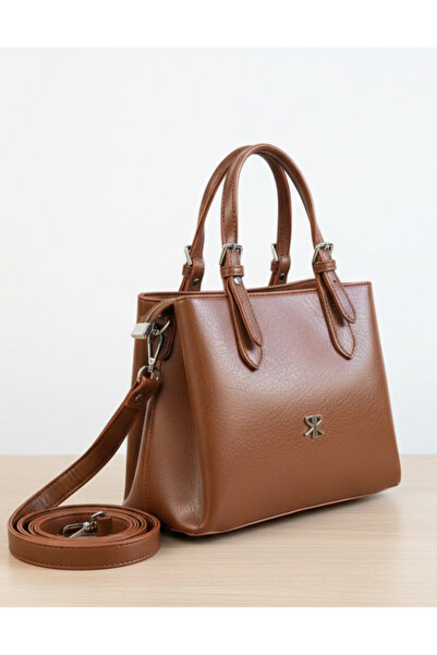 Çanta Trend Polo of Colors Leather-Look Women's Handbag Suitable for Crossbod...