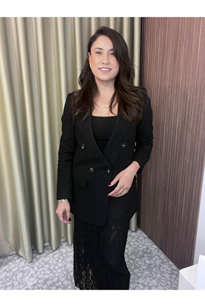 MU&ME BOUTİQUE Wool Blazer Jacket