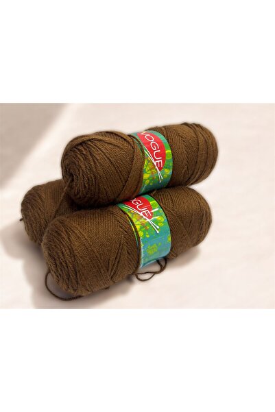 Vogue İhraç Fazlası Antipill Bebe Yünü Örgü ipi 600gr - Kahverengi