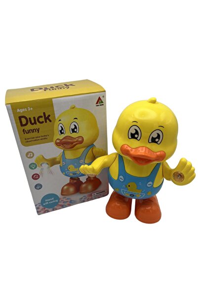 Prlk toys Pilli Işıklı Dans Eden Ördek